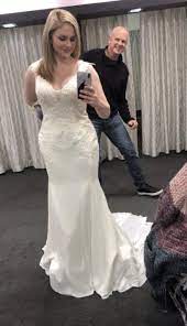 We make sure all of the discount wedding gowns at very low prices have high quality. Stella York Wedding Dress Size 12 For Sale White Gown