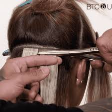 Tape in extension placement + blending and styling. 5 Tape In Extension Application Tips From Realericvaughn Behindthechair Com