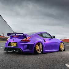 Purple Rain Parello9 S Nissan 370z On Our F221 In Gold Bullion With Chrome Lip Agwheels Avantgardewheels N Avant Garde Wheels Purple Rain Nissan 370z