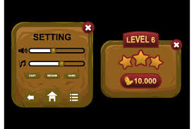 Download Game Ui Concept Stock New Design Graphic By Ninik Studio Creative Fabrica SVG Cut Files