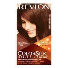 Browse our wide selection of hair color & perms for delivery or . Revlon Colorsilk Beautiful Color Medium Rich Brown 47 1 Application Chemische Haarfarbungen Amazon De Beauty