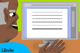 Horizontal and vertical lines are important text formatting elements. How To Insert A Line In Word