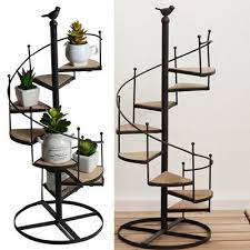 Buy metal plant pot stand and get the best deals at the lowest prices on ebay! Metal Plant Stand In Outdoor Ladder Shelf 8 Tier Flower Pot Storage Rack Display Ebay