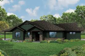 The houses fuse modernist ideas and styles with notions of the american western period working ranches to create a very informal and casual living style. New Ranch House Plan The Baileyville Has Craftsman Detailing Associated Designs