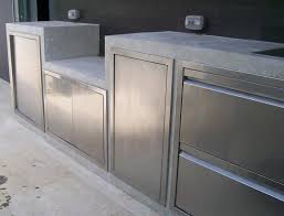 stainless steel outdoor kitchen doors