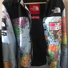Buy and sell authentic supreme streetwear on stockx including the supreme the north face expedition coaches jacket multi from ss14. Supreme Map Jacket Price Shop Clothing Shoes Online