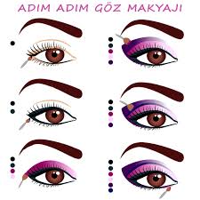 Adim Adim Goz Makyaji Elbette Renkleri Kendi Zevkinize Ya Da Giyiminize Gore Secebilirsiniz Onemli Olan Renklerin Uyumu Ve F Makyaj Goz Makyaji Cilt Bakimi