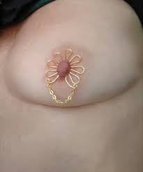Sexy Flower Nipple Rings Non Piercing Nipple Shield Erotic - Etsy
