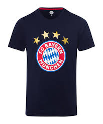Fc bayern munchen logo design over a red abstract patterned background. Fc Bayern Munchen Logo T Shirt Kids Blau Blau