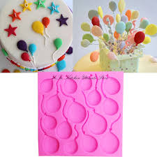 Repeat melting chocolate and dipping remaining cake pops. Diy Balloon Cake Border Silicone Molds Birthday Fondant Cake Decorating Tools Gumpaste Chocolate Gumpaste Moulds Cake Pops T0981 Fondant Cake Mould Cakecake Border Aliexpress