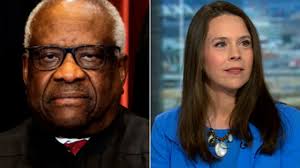 Justice Thomas' former clerk reacts to claim that he took more trips