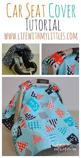 Car Seat Cover Tutorial Baby Sewing Projects Baby Sewing Sewing Projects