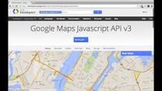 Custom Interactive Maps With the Google Maps API 02 Setting Up a ...