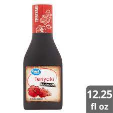 Kikkoman teriyaki sauce is $2.28 at walmart use the $.55/1 coupon for any kikkoman product in tomorrow's ss 5/12 get the $.75 rebate for kikkoman teriyaki from ibotta final: Great Value Teriyaki Marinade 12 25 Fl Oz Walmart Com Walmart Com