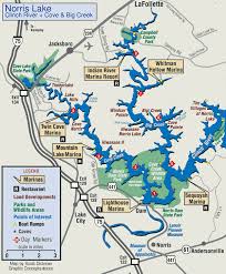 Lake Maps Norris Lake