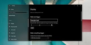 · right click on the desktop and select display settings. How To Change Text Size On Windows 10
