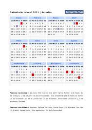 Calendario laboral 2021 barcelona para imprimir. Calendario Laboral 2021 Calendarios Con Festivos Por Comunidad Para Imprimir