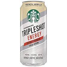 Amazon Com Starbucks Tripleshot Energy Extra Strength Espresso Coffee Beverage French Vanilla 15fl Oz Cans 12 Pack Everything Else