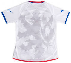 Das neue slowakei trikot, das von puma hergestellt wird und eine weiße grundlage mit subtilen querstreifen und passenden blauen akzenten kombiniert, hat einen simplen, dennoch gewagten look. Handballtrikot Slowakei Heim Herren Handballshop De