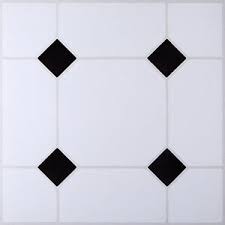 Maybe you would like to learn more about one of these? 4 X Diy Self Adhesive Vinyl Floor Tiles Bathroom Kitchen Black White Effect Ebay