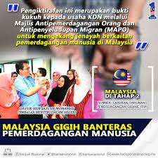 Satu kajian kes di pulau pinang, malaysia abstrak pemerdagangan manusia merupakan satu isu yang sedang mendapat perhatian dunia ketika ini. Laporan Tahunan Pemerdagangan Orang Barisan Nasional Facebook
