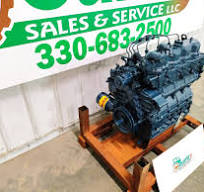 Kubota V2203ER-GEN Engine fits Princeton Trailer Mounted Forklift