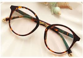 フレーム豹柄度付き眼鏡ブルーライトカット眼鏡 レディース メガネフレーム グラス ファッション眼鏡