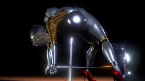 Atomic Heart - The horniest of the twins is tied up and satisfied with a  vibrator