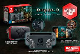 Eternal collection released on nintendo switch nov. Datablitz Your Path To Power Nintendo Switch Console Diablo 3 Eternal Collection Limited Ed Bundle Will Be Available Today At Datablitz Defy The Darkness Wherever You Go With Nintendo Switch Console