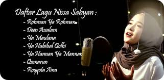 See more of partitur not angka + karaoke lagu on facebook. Sholawat Nissa Sabyan Mp3 Lirik 2018 On Windows Pc Download Free 1 0 1 Com Jokers Karaoke Liriksalawat