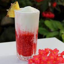 Lava Flow Vitamix Protein Smoothie Yummy Drinks Drinks Miami Vice Drink