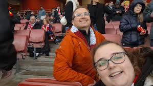 Had a lovely time at the game today! (Dad even met an old school friend!!)