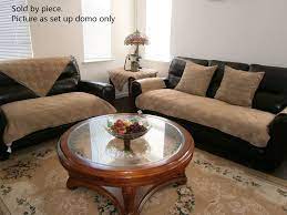 Find the best suede chaise lounge chairs for your home in 2021 with the carefully curated selection available to shop at houzz. Amazon Com Bonded Micro Suede Quilted Customised Sectional Chaise Lounge Sectional Sofa Throw Pad Furniture Protector Sold By Piece Rather Than Set Peat 35x70 Home Kitchen