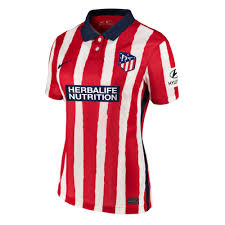 Designed with the latest football jersey technology, this beautifully crafted jersey gives you the desired confident expectations and even more. 2020 2021 Atletico Madrid Home Nike Shirt Ladies Cd4394 611 Uksoccershop