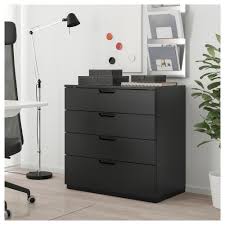 Galant Drawer Unit Black Stained Ash Veneer Ikea In 2020 Drawer Unit Ikea Galant Ikea