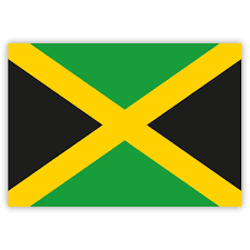 This cross creates 4 triangular areas on the flag. Jamaican Flag Stickers Jamaica Stickers 7 4 X 5 2 Cm Gobrecht Ulrich