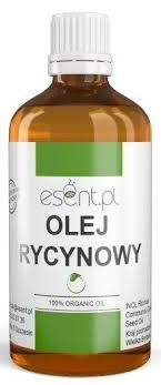 Olejek rycynowy wytwarzany jest z nasion rącznika pospolitego. Esent Olej Rycynowy Organic 100 100ml