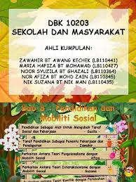 Ada dua jenis mobilitas sosial, yakni horizontal dan vertikal. Perkaitan Antara Teori Interaksionisme Dengan Mobiliti Sosial