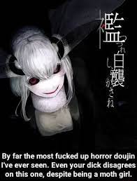 By far the most fucked up horror doujin I've ever seen. Even your dick  disagrees on (his one, despite being a math girl. - By far the most fucked  up horror doujin