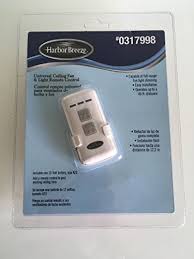 Category press enter to collapse or expand the menu. Litex Harbor Breeze Universal Ceiling Fan Light Remote Control Receiver Includes 12 Volt Battery 0317998
