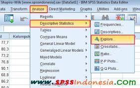 Contoh grafik uji t kimcil i sumber : Contoh Soal Dan Jawaban Uji Normalitas Spss Peranti Guru