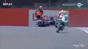 Jason dupasquier lost control of his bike and slid into the path of ayumu sasaki sasaki had no time to avoid the crash and was thrown skywards off his bike motogp have confirmed that dupasquier has been taken to hospital for checks Imizdjc Vvjscm