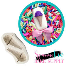 ICE CREAM CONE Duo Silicone Mold