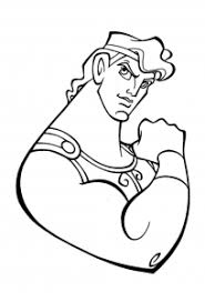 Download and print hercules coloring pages for kids! Hercules Free Printable Coloring Pages For Kids