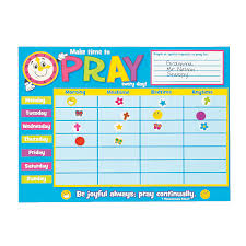 make a prayer chart sticker scenes orientaltrading com