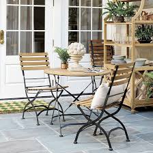 Giardino 3 Piece Cafe Set With Side Chairs Ballard Designs In 2020 Balcony Table And Chairs Best Outdoor Furniture Side Chairs
