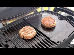Griddle Vs Grill Burgers Weber Q Griddle Vs Weber Q Grates Youtube