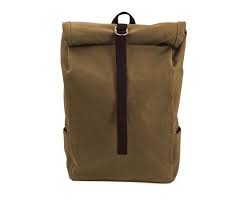 Brown Backpack Waxed Cotton Backpack Laptop Backpack Rolltop Backpack Bike Backpack Best Backpack Waxed Cotton Backpack Brown Backpacks Canvas Leather Bag