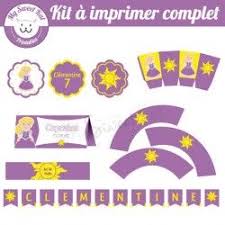 Raiponce Kit Complet Raiponce Anniversaire Theme Raiponce Anniversaire Raiponce