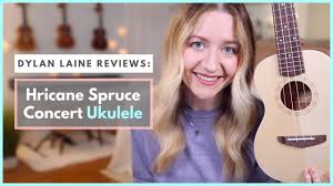 The ukulele industry is booming. Hricane Spruce Concert Ukulele Review Youtube